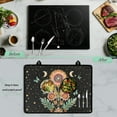 thumbnail image 5 of Renewold Stove Cover for Cooktop, Electric Stovetop Protector Cover Non-skid Induction Electric Stove Burner Cover Multipurpose Mat Easy to Clean, Sunflower Mushroom Moon, 5 of 7
