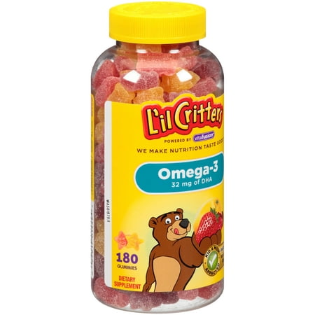 L'il Critters™ Omega-3 Dietary Supplement Gummies 180 ct