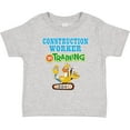 thumbnail image 3 of Inktastic Construction Worker in Training Boys or Girls Toddler T-Shirt, 3 of 5