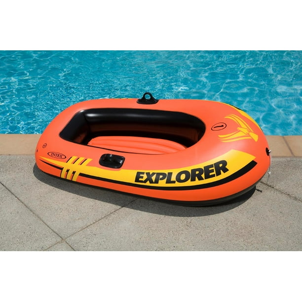 Intex Explorer 100 1 Person Inflatable Floating Boat Pack Of 3 Walmart Com Walmart Com