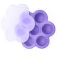 thumbnail image 3 of 7 Trous Silicone Oeufs Moules Réutilisables Récipient de Stockage Plateau Alimentaire, 3 of 8