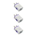 thumbnail image 4 of Methold Cargadores de pared USB 2A LED rápido Cabezal de carga de alto rendimiento Adaptador de corriente para teléfono resistente al desgaste largo Type1 NO1, 4 of 6