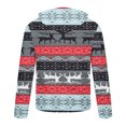 thumbnail image 5 of Sudadera Para Hombre Sudaderas Con Capucha de Moda Sudadera Con Cremallera Casual Estampado de Navidad Deportes Fitness Pullover Media Cremallera Odeerbi ODB179861, 5 of 5