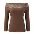 thumbnail image 6 of Durtebeua Long Sleeve Sweater Top Casual Pullover Shirts Women'S Plus Size Pullover Sweaters, 6 of 6