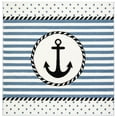 thumbnail image 2 of SAFAVIEH Carousel Kids Kennet Anchor Area Rug, Ivory/Navy, 6'7" x 6'7" Square, 2 of 10