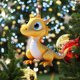 thumbnail image 1 of ¡Gran Promo de Temporada!, Decoración navideña de dinosaurio acrílico para bebés con forma de dragón, bonita decoración para árbol de Navidad, decoración para el hogar Akmoler, 1 of 9