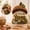 Fabric Poke Art Book - Acorn Bakery, variant on Whimsical Village 3D Fabric Poke Art Kit, Poke Art Kits for Adults, Creative Screen-Free Activity for Weekend Crafting and Unique Gift Idea (Pumpkin Patch)