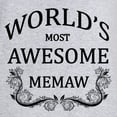 thumbnail image 3 of CafePress - World's Most Awesome Memaw - Women's Nightshirt, 3 of 4