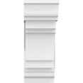 thumbnail image 2 of 5"W x 12"D x 14"H Standard Merced Architectural Grade PVC Bracket with Traditional Ends, 2 of 11