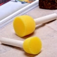Gongxipen 40pcs Round Paint Sponge Brush Kids Painting Tools Sponge