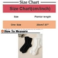 thumbnail image 3 of JJHGVB Crew Socks Fuzzy Socks Women's Solid Color Carpet Socks Winter Cute Thickened Floor Sleeping Socks Winter Socks Black One Size, 3 of 4