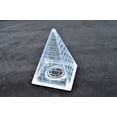thumbnail image 2 of Blue Wing Yellow Body Cute Balancing Bird with Clear Triangle Stand, 2 of 2