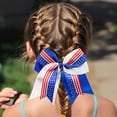 thumbnail image 3 of OAVQHLG3B Girl Hair Clip Hair Bows Boutique Hairpins Hair Accessories for 4th of July, 3 of 4