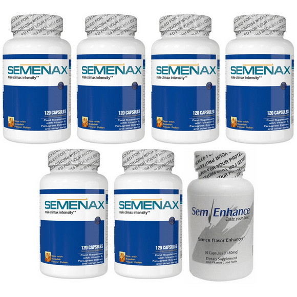 Semenax Volume And Intensity Enhancer 120ct Semenax