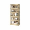 thumbnail image 3 of HMstone Display Cabinet with Acrylic Glass Doors, 5-Tiers Curio Display Case with LED Lights, 67" H Storage Cabinet for Collectibles, Books, Nature, 3 of 8