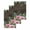 Brown, variant on Spring Pink Roses Kitchen Dish Towels for Drying Dishes Set of 3, Pastoral Eucalyptus Black White Plaid Waffle Weave Microfiber Hand Tea Bathroom Towels Quick Dry & Absorbent Towel 12x12