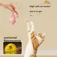 thumbnail image 3 of Fluorescent Simulated Mouse Cat Toy Made of Plush, Stimulating Hunting Instincts, Suitable for Indoor and Outdoor Play, 3 of 8