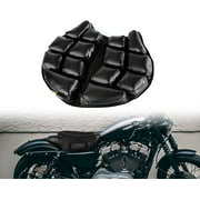 OXMART Air Motorcycle Seat Cushion 15.0'' X 13.0'' Neutral Pressure Relief Pad Cruiser Ride Seat TPU Inflatable Seat