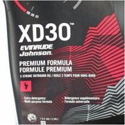 Evinrude/Johnson New OEM XPS Marine XD30 2-Stroke Outboard Oil, 6 Gallons, 779725