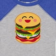 thumbnail image 4 of Inktastic Hamburger Kawaii Boys or Girls Baby Bodysuit, 4 of 5
