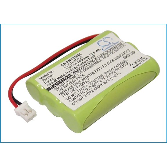 Battery for Resistacap Inc N250AAAF3WL CUSTOM-122 Payment Terminal CS-RNC250BL