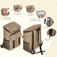 thumbnail image 4 of Mochila térmica OCKLILY con estampado de leopardo, 30 latas, 42 litros, 4 of 6