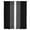Black White, variant on Yellow White Stripe Sheer Curtains 96 Inches Long, Modern Rustic Vertical Striped Light Filering Curtains, Privacy Drapes Simi Floor to Veiling Curtain for Living Room Bedroom Large Window Treatment