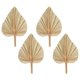 thumbnail image 2 of 4 Piezas de Hojas Palma Secas Abanicos Lanzas Plantas Artificiales Tropical, 2 of 5