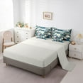 thumbnail image 5 of Manfei Rustic Lotus 7-Piece Twin Bedding Sets,Natural Scenery Bedding Comforter Set,Wild Flowers Sheet Sets For Girls Kids,Ultra Soft Home Decor Reversible, 5 of 8