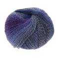 thumbnail image 2 of Tejido Rainbow Crochet Wool Blend Woven Knitting - Perfecto Para Cualquier Mini Proyecto De Tejer Y Crochet - Lavable Azul Gloria Hilo grueso de punto suave, 2 of 9