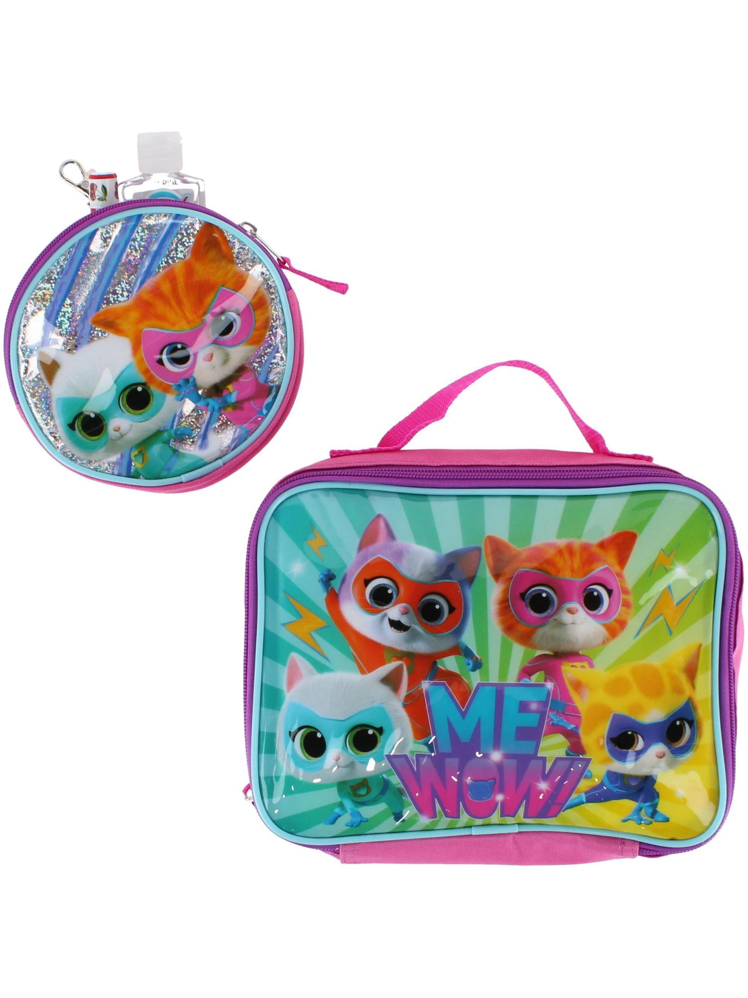 U.P.D., INC Girl's SuperKitties 16 Inch 5pc Backpack