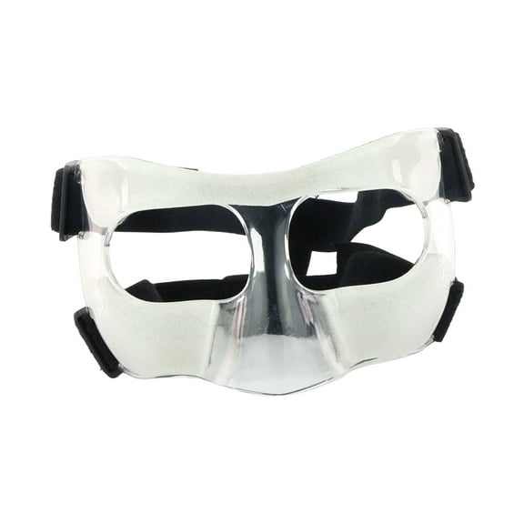 Basketball with Padding Adults Adjustable Elastic Strap Face Nose Guard