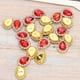 thumbnail image 4 of 100 Uds. 10MM DIY coser en forma de gota diamantes de imitación gemas de cristal planas para ropa vestido, 4 of 8