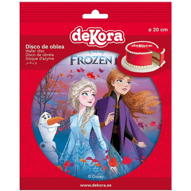 Décoration Comestible Frozen II - Dekora