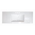 thumbnail image 5 of American Imaginations 35.5-in. W 1 Hole Ceramic Top Set In White Color - Overflow Drain Incl. AI-15779, 5 of 5