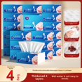thumbnail image 1 of 40 paquetes de papel, toda la caja de servilletas de papel de toalla de papel gruesas y asequibles para el hogar, fuerte capacidad de limpieza, 1 of 5