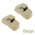 thumbnail image 2 of 2uds. Hebilla de soporte para visera de coche 3B0857561B para Touran Polo 2003-2010 Beige, 2 of 3