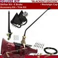 thumbnail image 1 of American Shifter  C6 Shifter Kit Black 23 in. E Brake Cable Clamp Trim Kit for DC3F7, 1 of 1
