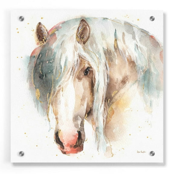 Epic Art 'Farm Friends VI' by Lisa Audit, Acrylic Glass Wall Art, 36"x36"