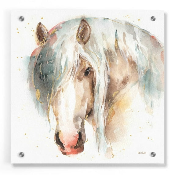Epic Art 'Farm Friends VI' by Lisa Audit, Acrylic Glass Wall Art, 36"x36"