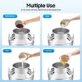 thumbnail image 6 of 13.25Gal/50L Milk Can Stainless Steel Seamless Milk Jug Milk Pail, Anti-Leak Liquid Storage Container with Tight Lid and Handle, 6 of 7