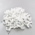 thumbnail image 3 of 1000 Round 9/16 Inches (14 mm) Cable Wire Clips Cable Management Cord Tie Holder Coaxial Nail in Clamps Tacks, 3 of 5