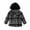 Dark Gray Plaid, variant on XBASW Toddler Kids Boys Girls Plaid Shirt Hooded Cardigan Jacket Baby Button Spring Fall Long Sleeve Blouses Tops 1-6 Years