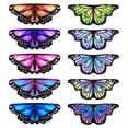 thumbnail image 3 of Decoraciones navideñas para hacer uno mismo Accesorios para actuaciones Disfraz Tirantes para el hombro Alas de hada Alas de mariposa Capa con alas de mariposa, 3 of 6