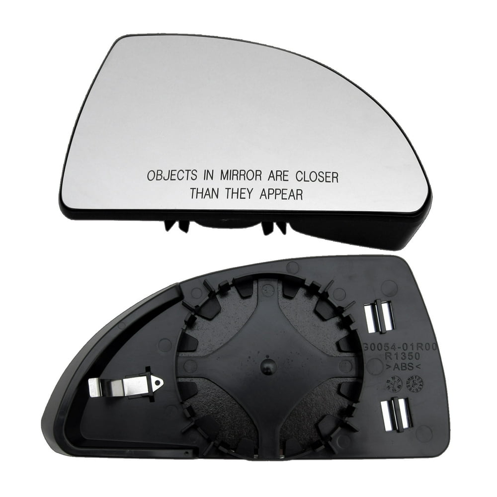 New Replacement Passenger Side NonHeated Mirror Glass With Backing For Motor Mount Fits 2006