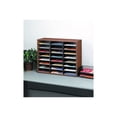 thumbnail image 2 of Fellowes 25043 Fiberboard Literature Sorter  24 Sections  29 x 11-7/8 x 23-3/4  Medium Oak, 2 of 2