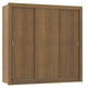 thumbnail image 2 of Ropero Closet Lyon Plus Madesa 3 Puertas Con Pies M/B, 2 of 5