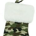 thumbnail image 2 of Northlight 7" Army Camouflage Mini Christmas Stocking with White Cuff, 2 of 3