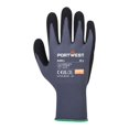 thumbnail image 3 of Portwest A351 Nitrile Work Gloves Palm Dipped DermiFlex Plus Gloves Grey/Black, X-Large, 3 of 3