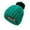 Green, variant on Womens Winter Knitted Hat With Pom Warm Knit Cap Hats For Women Womens Baseball Caps Cute